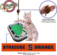 Syracuse Orange Football Cat Scratcher Toy