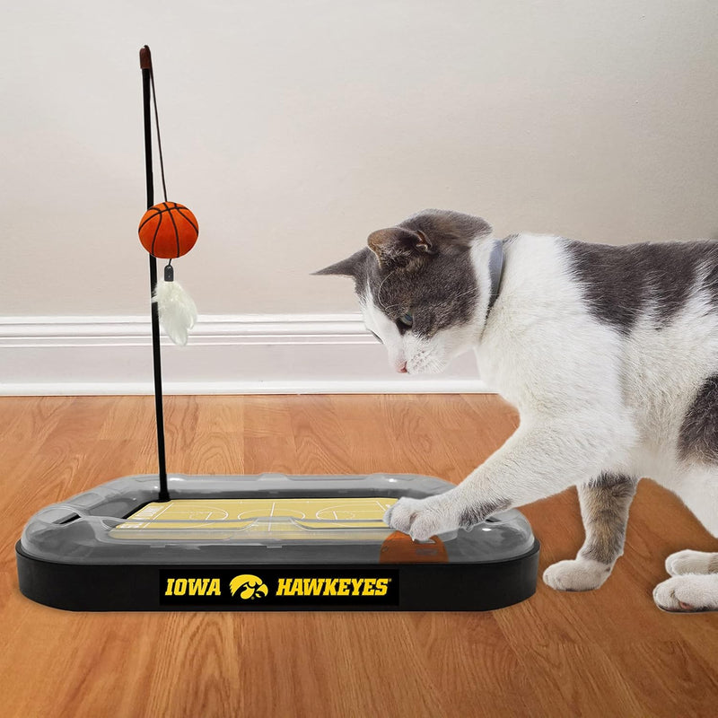 IA Hawkeyes Football Cat Scratcher Toy