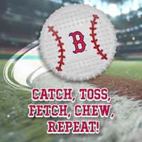 Boston Red Sox Hard Nylon Baseball Chew Toy