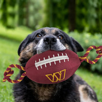 Washington Commanders Football Rope Toy