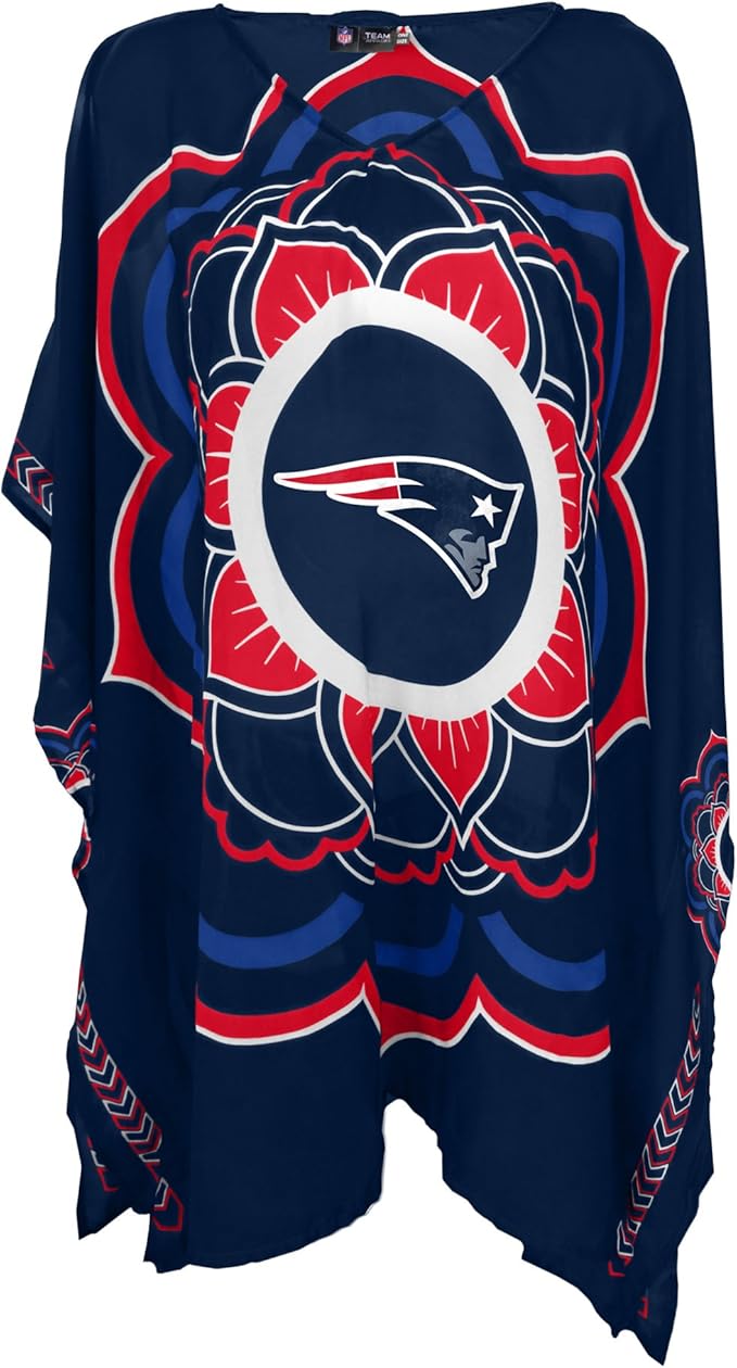 New England Patriots Caftan Flower