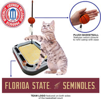 FL State Seminoles Basketball Cat Scratcher Toy