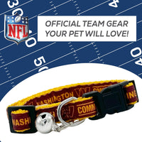 Washington Commanders Cat Satin Collar