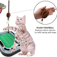 AL Crimson Tide Football Cat Scratcher Toy