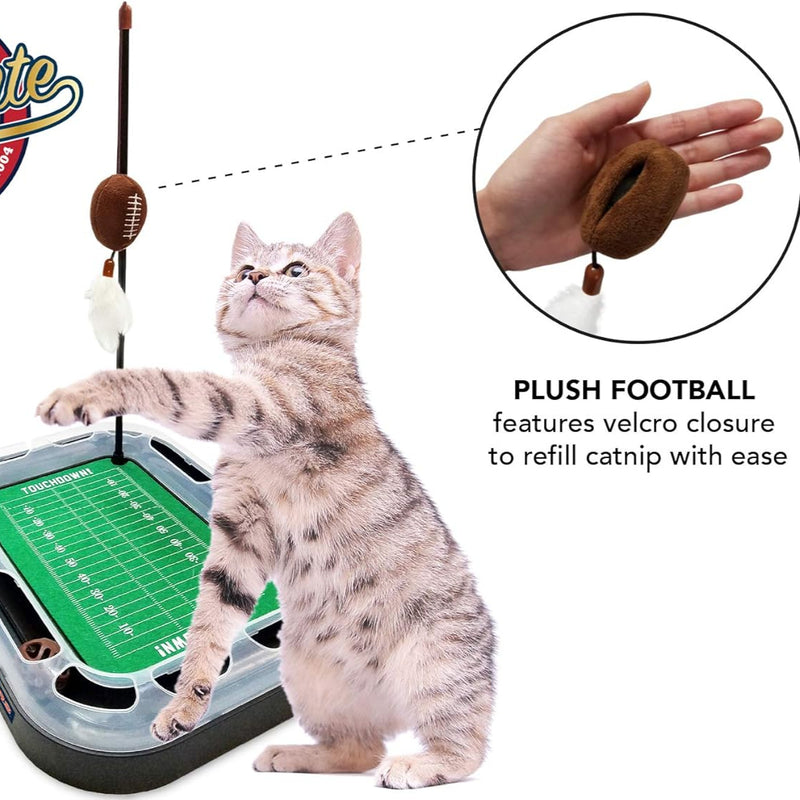 AL Crimson Tide Football Cat Scratcher Toy