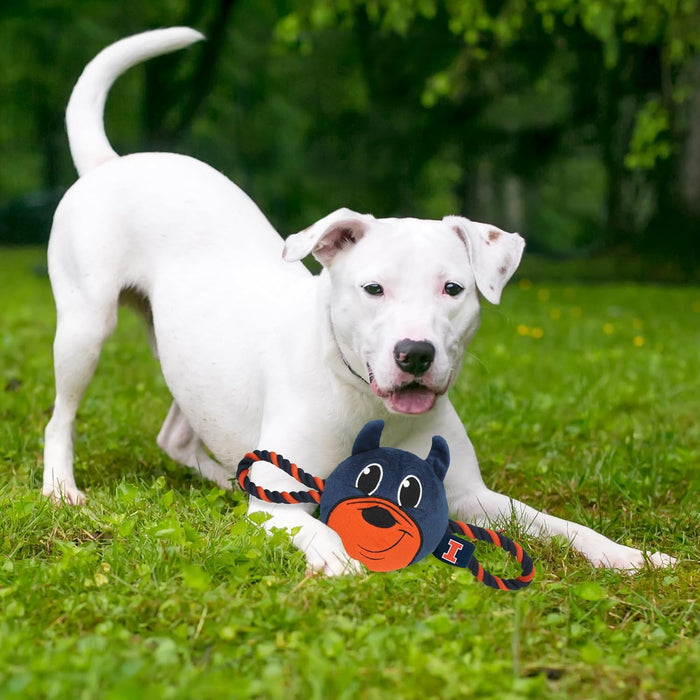 IL Fighting Illini Mascot Rope Toys