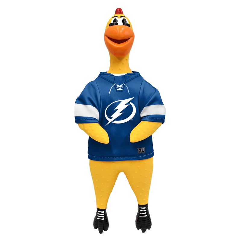 Tampa Bay Lightning Rubber Chicken Pet Toy