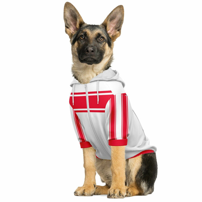 Southampton FC 25/26 Home Kit-Inspired Zip Hoodie
