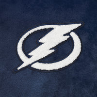 Tampa Bay Lightning Fur Trim Poncho