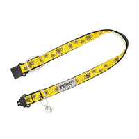Yellow Bzzz! Cat Collar