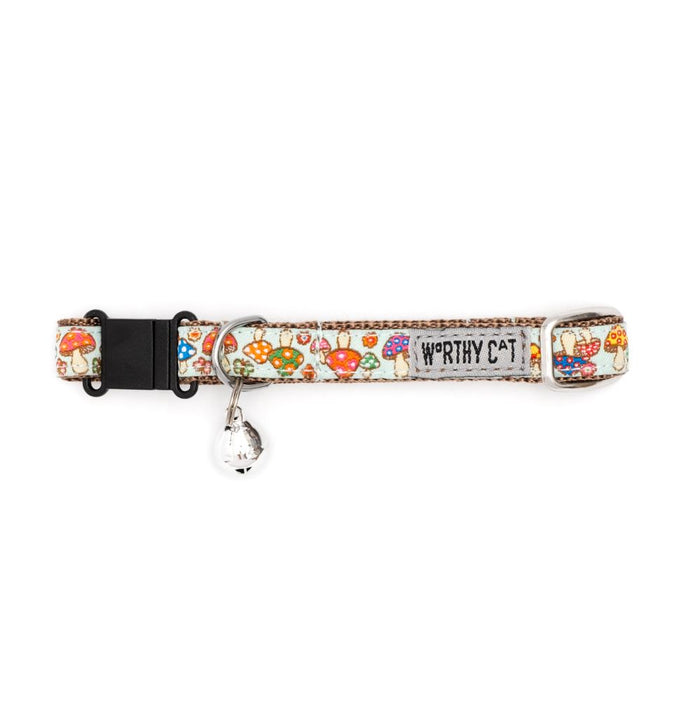 Mushrooms Cat Collar