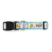 Blue Birdhouses Dog Collar or Leads