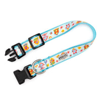 Blue Birdhouses Dog Collar or Leads