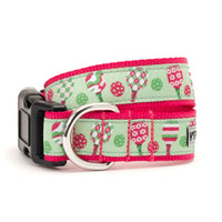 Pickleball Pink Dog Collar