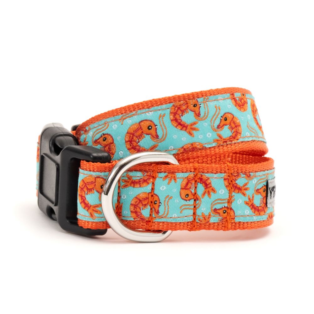 Blue Shrimp Collection Dog Collar or Leads