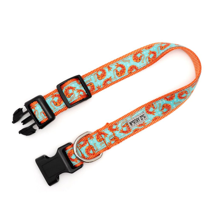 Blue Shrimp Collection Dog Collar or Leads