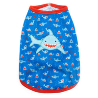 Blue Sam the Shark Lightweight Tee Shirt
