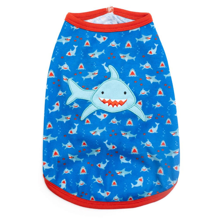 Blue Sam the Shark Lightweight Tee Shirt