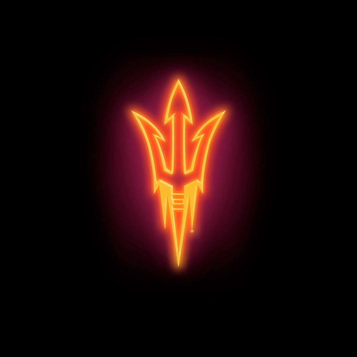 AZ State Sun Devils Neon Tee Shirt