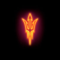 AZ State Sun Devils Neon Tee Shirt