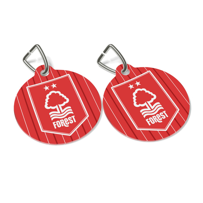 Nottingham Forest FC 25/26 Home Kit-Inspired Collar Charm