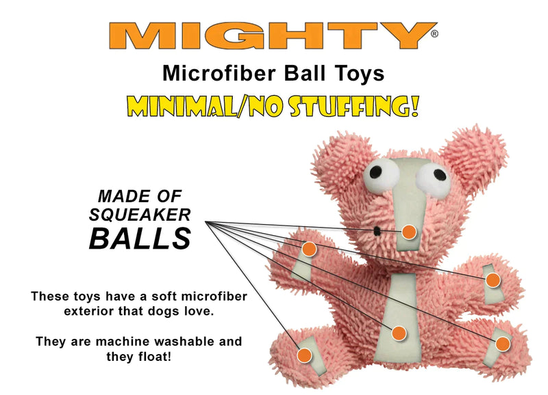 Mighty Microfiber Ball - Penguin Red Tough Toy