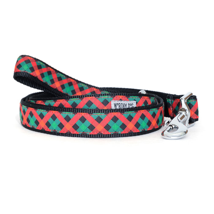 Holiday Check Collection Dog Collar or Leads