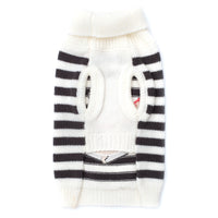 Snowman Stripe Roll Sweater