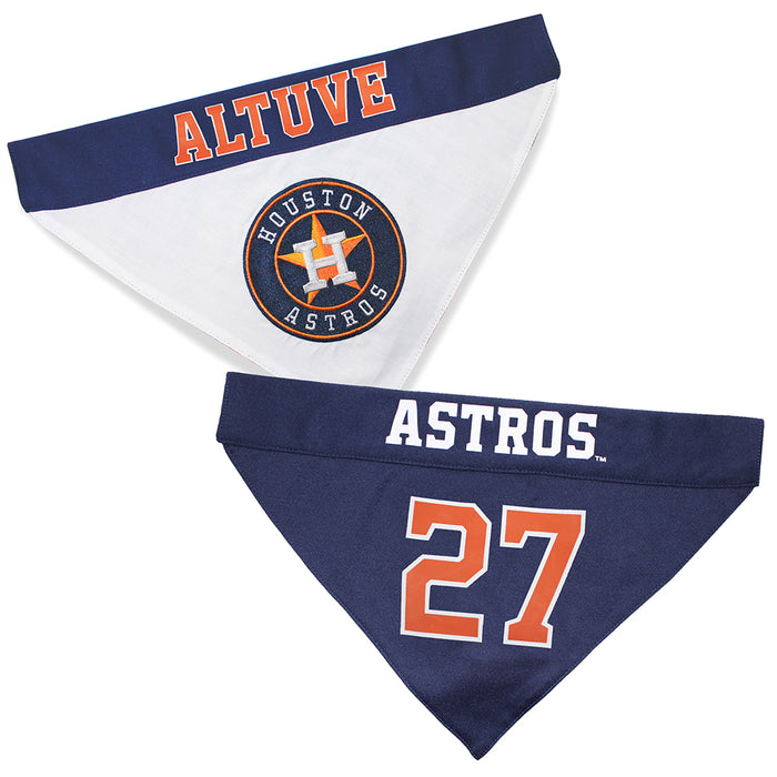 Houston Astros Home/Road Personalized Reversible Bandana – 3 Red Rovers
