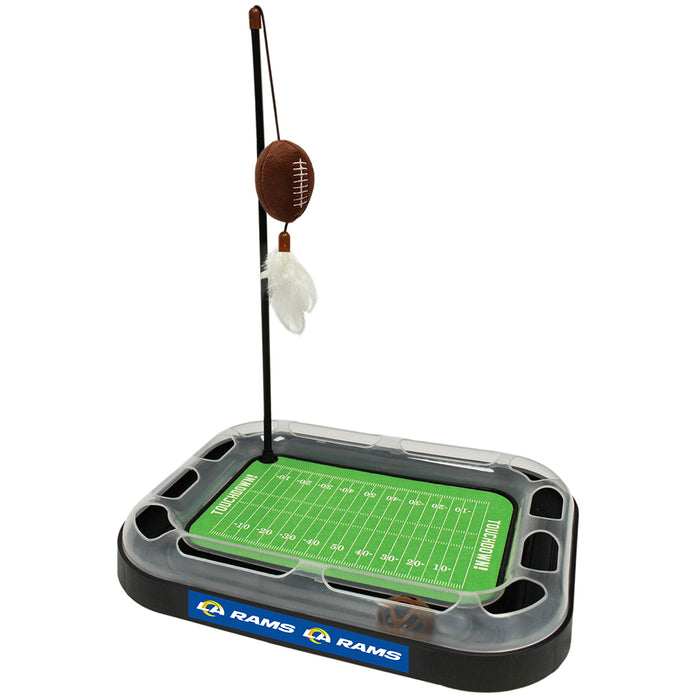 Los Angeles Rams Football Cat Scratcher Toy