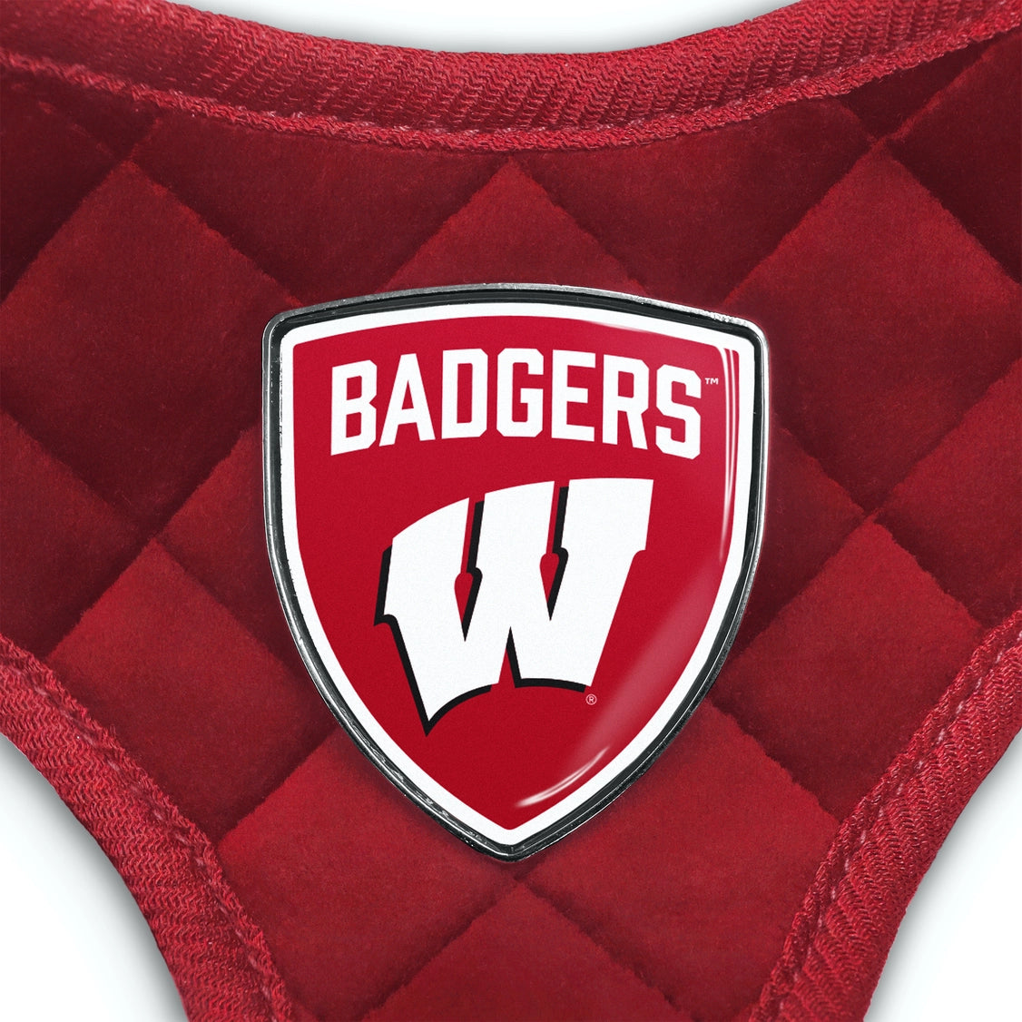 WI Badgers Velvet Harness