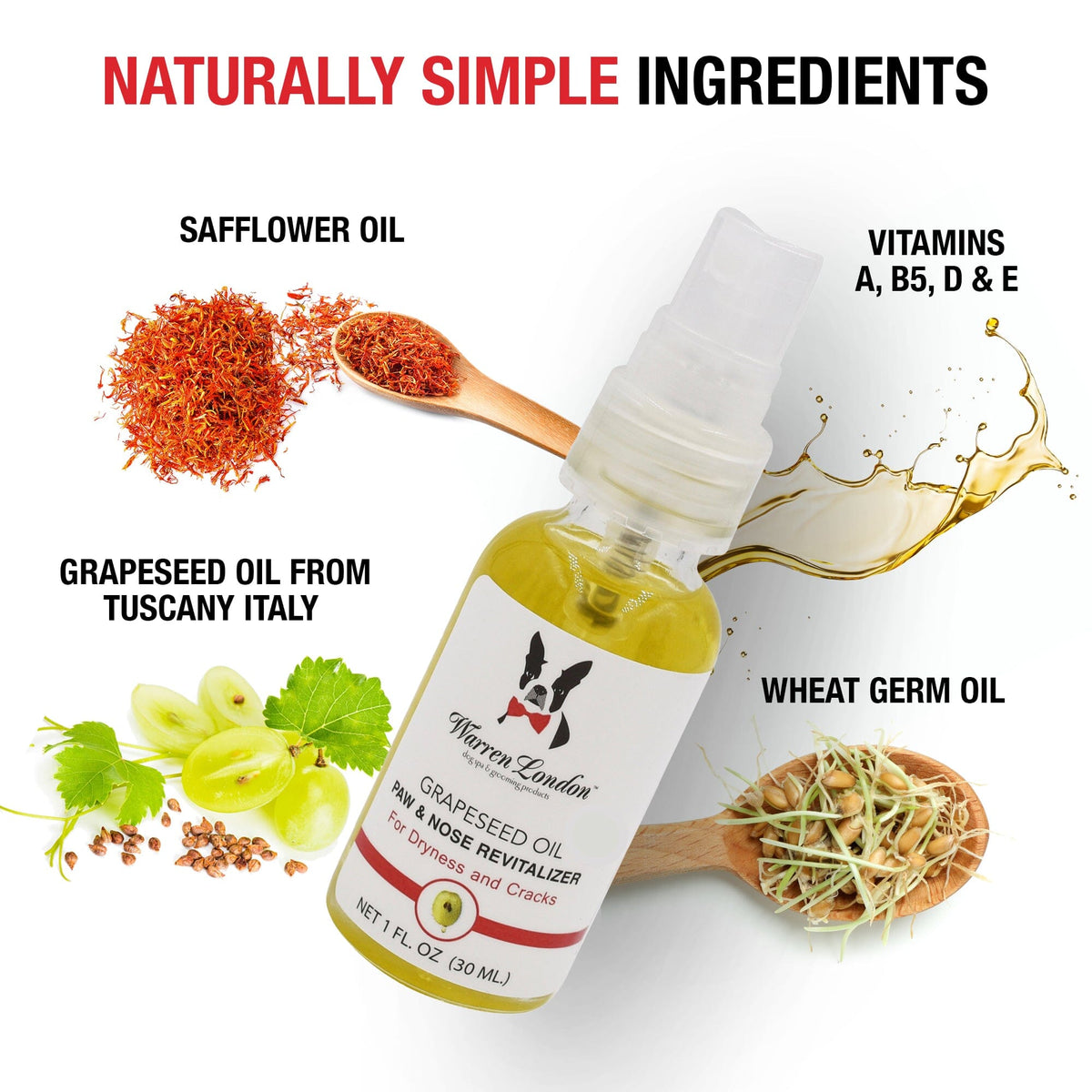 Grapeseed Oil Paw and Nose Revitalizer - Professional Size