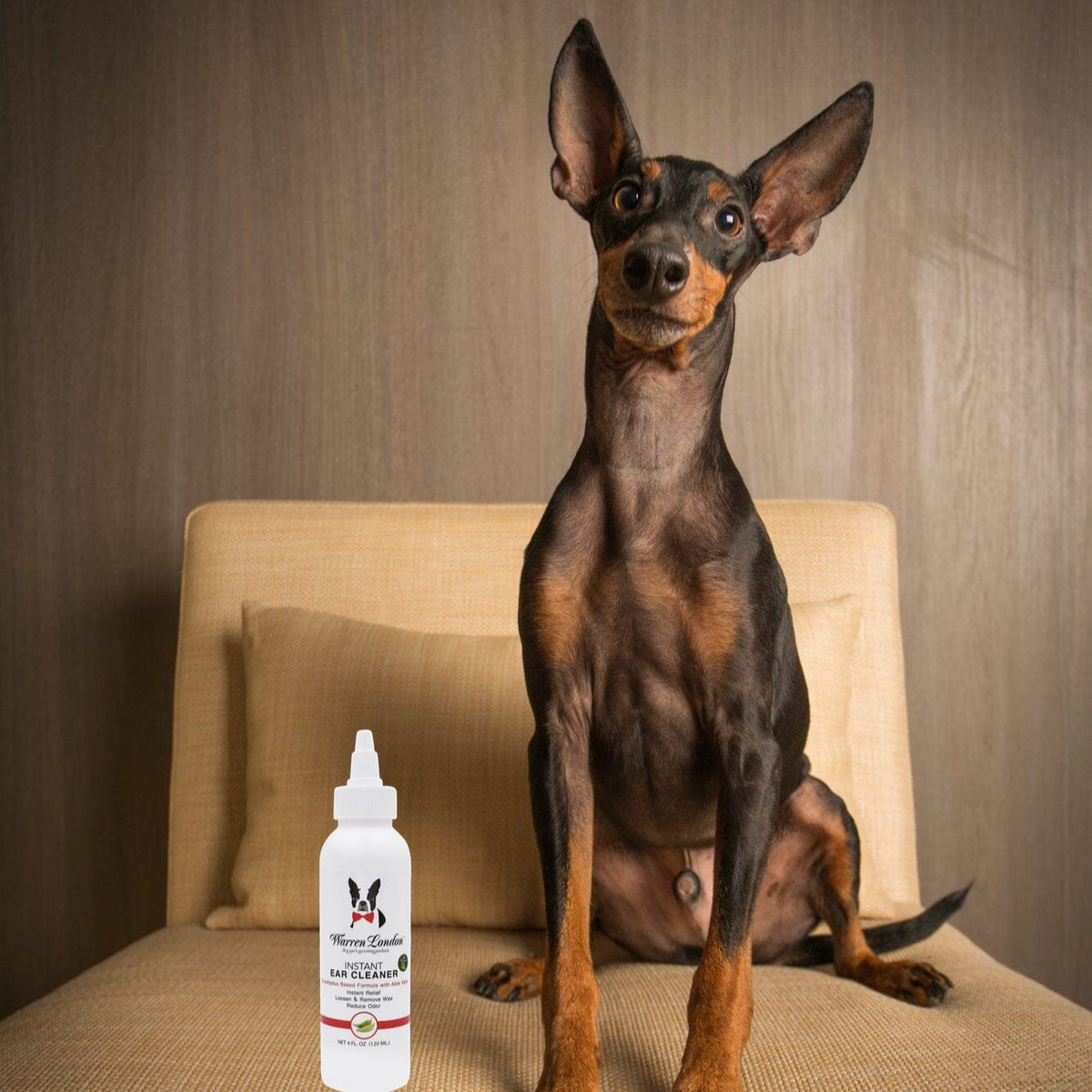 Instant Ear Cleaner For Dogs 12 oz or 1 gallon - Professional Size - Removes Wax and Odor