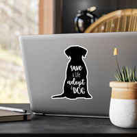 Save a Life, Adopt a Dog Vinyl Decals