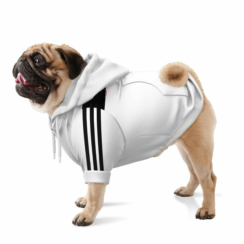 Fulham FC 25/26 Home Kit inspired Pet Zip Hoodies