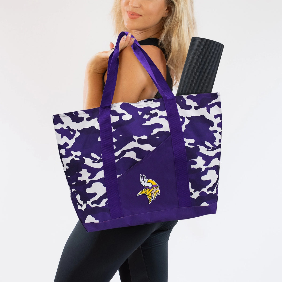 Minnesota Vikings Super-Duty Camo Tote