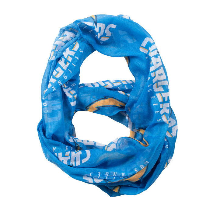 Los Angeles Chargers Sheer Infinity Scarf