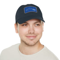 Chelsea FC 25/26 Home Kit-Inspired Leather Patch Baseball Hat