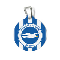 Brighton & Hove Albion FC 25/26 Home Kit-Inspired Collar Charm