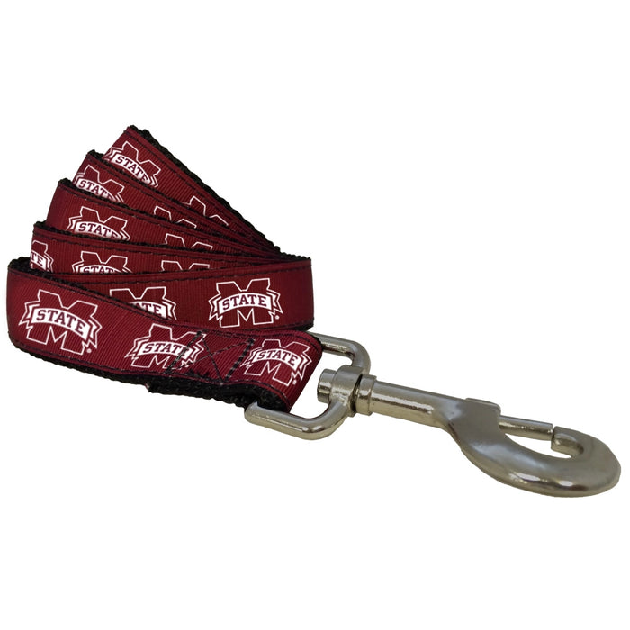 MS State Bulldogs Nylon Dog Collar or Leash