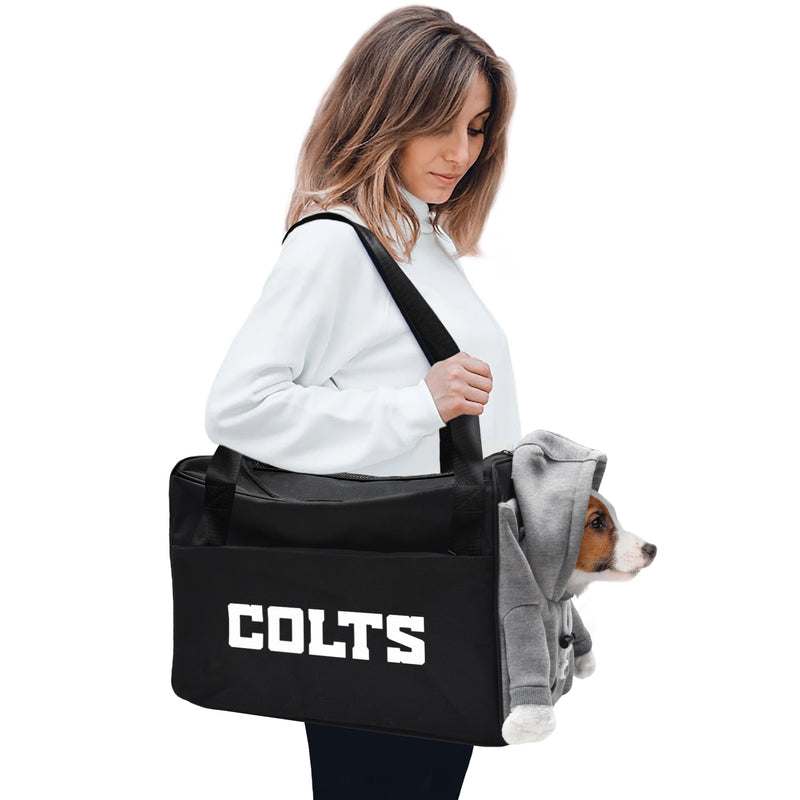 Indianapolis Colts Furry Fan Pet Carrier