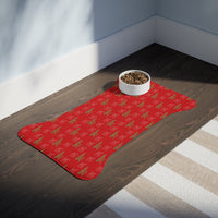 Arsenal FC 24/25 Kit Inspired Pet Feeding Mats