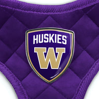 WA Huskies Velvet Harness