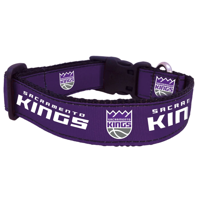 Sacramento Kings Nylon Dog Collar or Leash