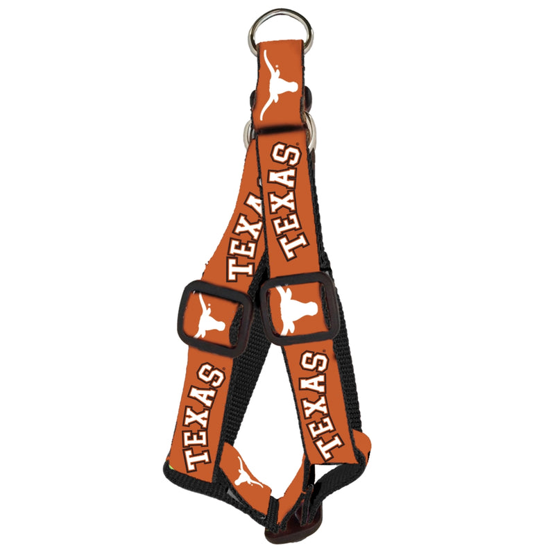 Texas Longhorns Nylon Dog Step-In Harness