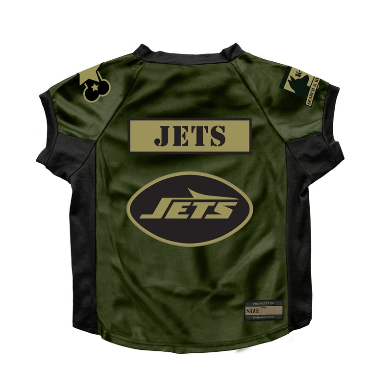 New York Jets Big Dog Valor Stretch Jersey