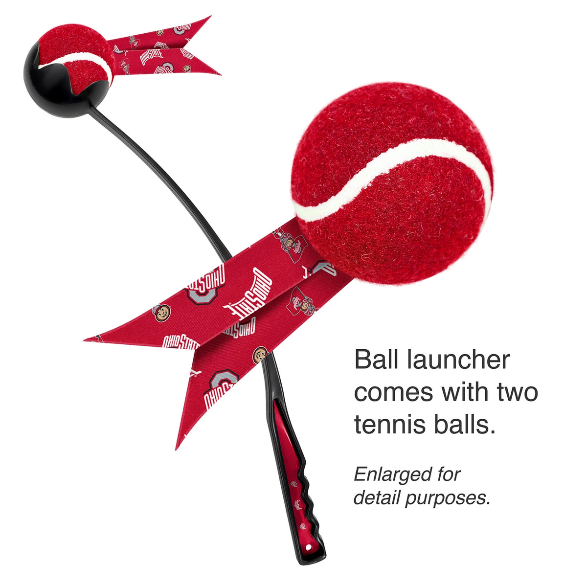 OH State Buckeyes Pet Ball Launcher Toy