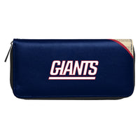 New York Giants Curve Zip Organizer Wallet