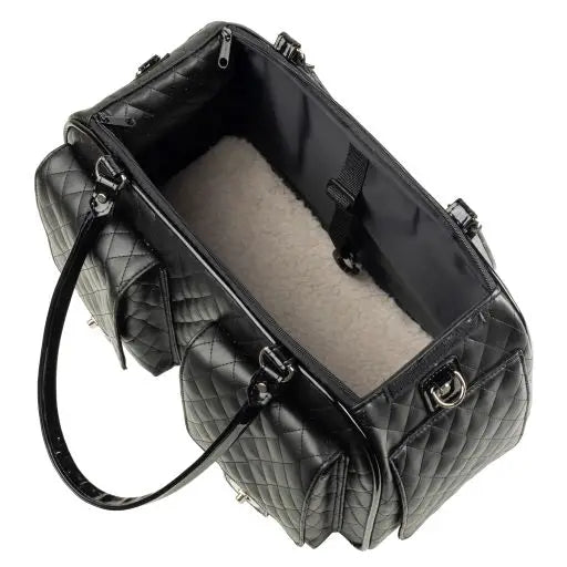 Marlee 2 Black Quilted Bag Carrier