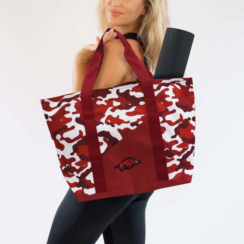 AR Razorbacks Super-Duty Camo Tote